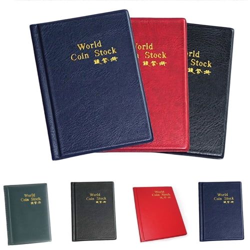 TSV Coin Album Collection Book, Waterproof PVC Pages, 480 Pockets