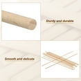 thumbnail image 4 of Uxcell 3/16 x 12 Inch Dowel Rods Wood Sticks Unfinished Wooden Dowel Rods Round Dowels Sticks 25 Pcs, 4 of 6