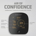 thumbnail image 3 of Guardian Technologies Smart Air Quality Monitor, App Controlled, Alexa and Google Enabled, Black/White, AQM101, 3 of 10