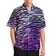 thumbnail image 5 of Camisa informal con estampado de rayas de piel de tigre para hombre, camisa hawaiana de vacaciones de manga corta, camiseta de gran tamaño para hombre, blusas, ropa, 5 of 5
