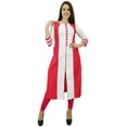 thumbnail image 4 of Phagun Cotton Kurti Ethnic Heart Print Designer Women Kurta Casual Dress, 4 of 8