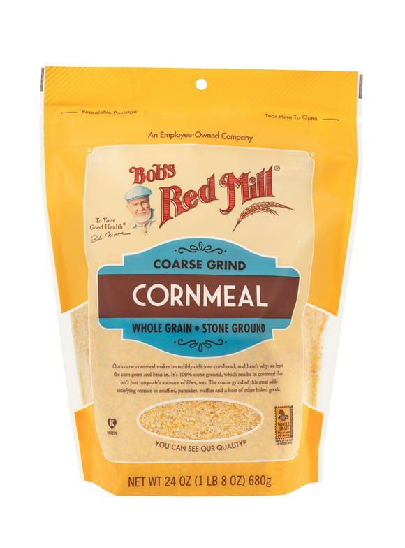 Bob's Red Mill Cornmeal, Coarse Grind, 24 oz