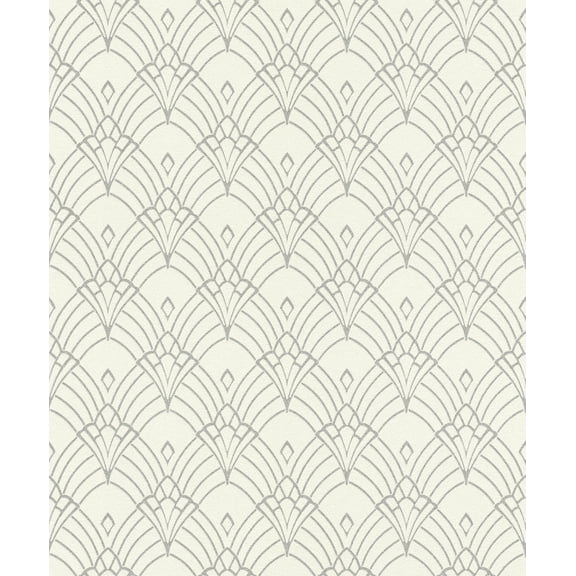 Rasch Rosenfield Light Pink Floral Unpasted Vinyl Wallpaper, 20.5-in by 33-ft, 56.4 sq. ft.