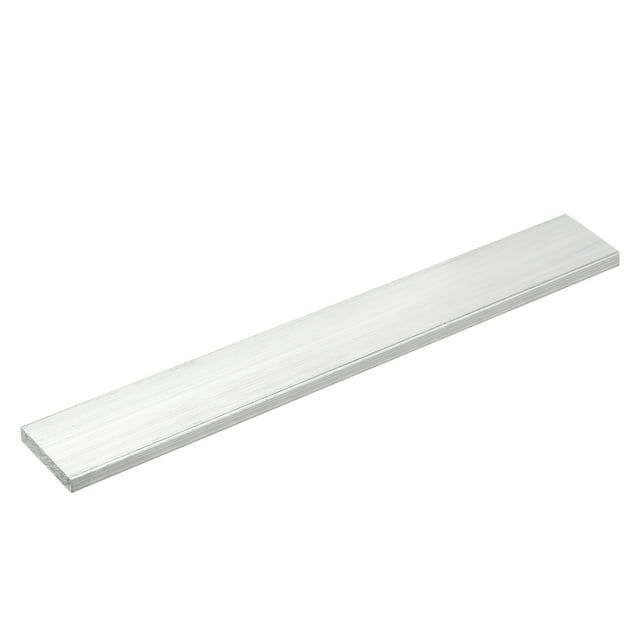 Barra de Aluminio Cuadrada Uxcell, 1/4" de Grosor, 1.4" de Ancho, 10" de Longitud para Construcción Industrial