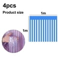 thumbnail image 2 of Foil Fringe Curtains - 4 Packs 3.28ftx3.28ft Sparkle Metallic Curtains Party Decorations Photo Booth Decorations Party, 2 of 5