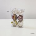 thumbnail image 5 of Adornos de bolas de Navidad pintados de 4/6/8 cm, decoración para fiestas de árboles de Navidad, colgante de esferas de Navidad de Año Nuevo 2024, 5 of 5