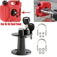thumbnail image 1 of MYG For 3L 5L Fuel Tank Mount Petrol Can Jerry Cans Key Bracket Holder Lock Fastener, 1 of 10