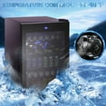 thumbnail image 5 of Electactic 145 Cans Beverage Refrigerator Cooler, 4.4Cu.ft 37 Bottles Mini Fridge with Glass Door for Soda Beer or Wine, With Adjustable Removable Shelves, Bar/Office/Home, 5 of 7