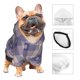 thumbnail image 3 of Fotbe Heart Check Plaid Sudadera con Estampado para Perros Pequeños – Suéter con Capucha para Mascotas, Tela Suave de Forro Polar con Bolsillo-XX-Large, 3 of 7