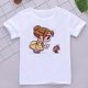 thumbnail image 1 of Disney Child Mermaid Princess Kawaii Printed T-shirt Baby Girl Soft Cartoon Clothing Cute Graphic Tops Kids Funny Tees DropshipHeight-80(1-2T) Gao Jinjia LED, 1 of 2