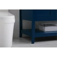 thumbnail image 5 of 42 inch Single Bathroom Vanity in Blue with Backsplash, 5 of 8