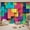 3, variant on Custom 3d Visual Curtain Blackout Color Building Block Bedroom Main Image Hotel Live Insulation Background Curtain 2pcs
