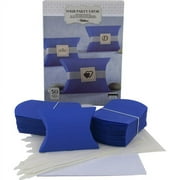 Wilton Blue Pillowbox Favor Kit, 50 Count