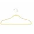 thumbnail image 7 of Velvet Hangers 100 Pack, Non-Slip Clothes Hangers with Silver-Colored Swivel Hooks, Slim Space-Saving for Closet, Heavy-Duty, Black, 7 of 7