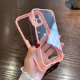 thumbnail image 3 of Funda completa de silicona para iPhone, carcasa frontal y trasera transparente de lujo a prueba de golpes para modelos 13, 14, 11, 12 Pro Max, XS, X, XR, 14 Plus, 360, 3 of 4
