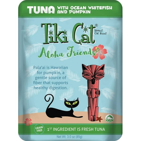 Tiki Pet Foods Cat Aloha Tilapia And Pumpkin Pet
