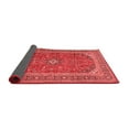 thumbnail image 2 of Ahgly Company Indoor Square Medallion Red Traditional Area Rugs, 7' Square, 2 of 4