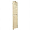 thumbnail image 3 of Milton Greens Stars Inc 4 Panels Farmhouse Wood Arch Room Divider in Natural, 3 of 5
