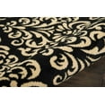 thumbnail image 6 of Nourison Grafix Damask Black 7'10" x 9'10" Area Rug, (8x10), 6 of 6