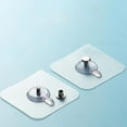 thumbnail image 4 of Acrylic Adhesive Hooks No Drill Strong Hold Removable Damage Free for Home Organization, 4 of 6