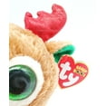 thumbnail image 4 of TY Beanie Boos - Christmas Limited Edition Alpine - Reindeer Red Antlers (Glitter Eyes) Small 6" Plush, 4 of 7