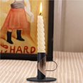 thumbnail image 3 of Billuyoard Juego de 2 portavelas para decorar, portavelas de metal forjado retro negro, portavelas, centros de de aniversario, candelabros, soporte Decoración del hogar Billuyoard HA017282-00, 3 of 6