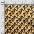 thumbnail image 1 of oneOone Silk Tabby White Fabric Floral & Skull Fabric For Sewing Printed Craft Fabric By The Yard 42 Inch Wide, 1 of 4