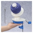 thumbnail image 3 of Hand Operated Yarn Winder Fiber Wool Manual Handheld Winder Machine String Ball Portable ,Yarn Tabletop Clamp, 3 of 8