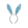 thumbnail image 3 of HaoXun Fleece Rabbits Ears Headband - Easter Bunny Hair Clip Head Hoops with Floral Decorations for Easter Holiday Party Celebrations, 3 of 6
