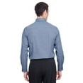 thumbnail image 2 of Devon & Jones DG562 Men's Crown Collection Stretch Pinpoint Chambray Shirt, 2 of 2