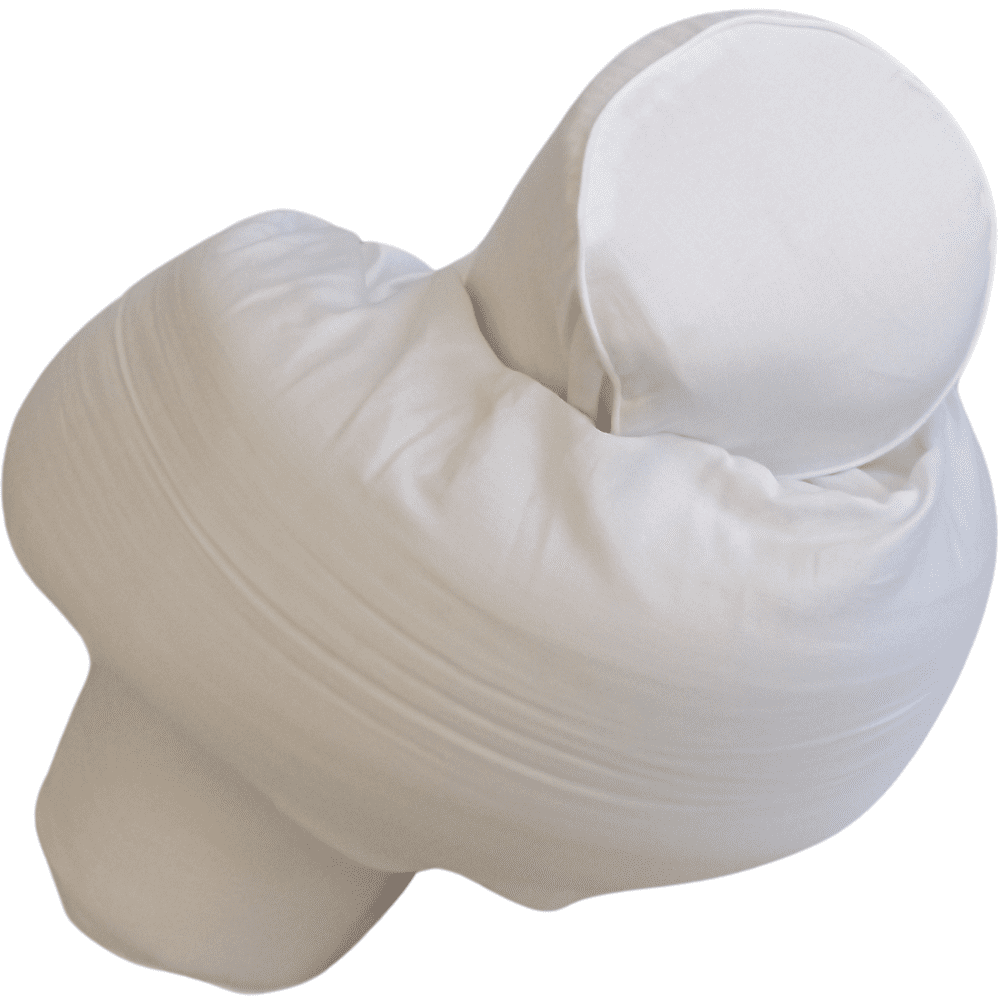 iAdjust 75" Latex Body Pillow - Ideal for Side, Back & Stomach Sleepers, Latex, Pillow