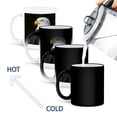thumbnail image 4 of 3drose, Image of Eagle Head Close Up, 11oz Magic Transforming Mug, 4 of 7