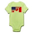 thumbnail image 1 of CafePress - Canadian American Flag Infant Bodysuit - Baby Light Bodysuit, 1 of 1
