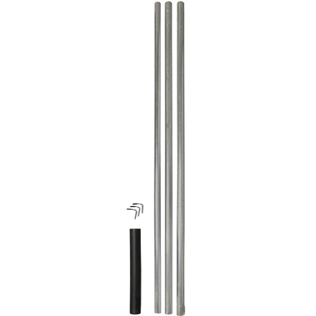 15' Best Steel Bat House Pole for Outdoors, Backyards, Patios and Lawns