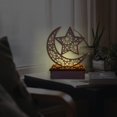 thumbnail image 4 of 2xEid Night Light Islámica Tabletop Moon 3D Craft Para Fiesta Festival Kid Gift Star Sunnimix Decoraciones de Eid Mubarak, 4 of 8