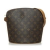 Pre-Owned Louis Vuitton Monogram Drouot Canvas Brown