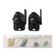 thumbnail image 2 of 1 Pair Speaker Wall Mount Bracket ABS Plastic Holder Shelf 5KG Load Capacity for Home, 2 of 4