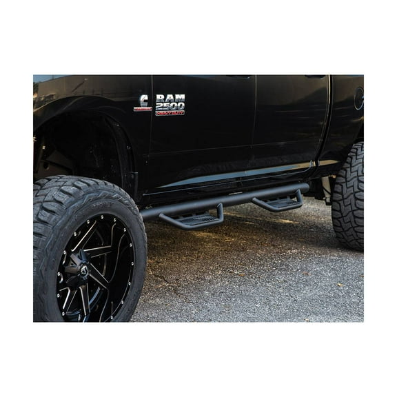 Havoc by RealTruck HS2 Black Hoop Steps Compatible with 2015-2022 Ram 1500 Crew Cab CLASSIC (w/ 5-Lug Wheels)