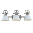thumbnail image 4 of Safavieh Roland 8.5 in. H Modern Glam Three Light Bathroom Sconce, 4 of 5