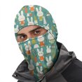 thumbnail image 3 of All-Over Print Scarf/Ski Mask – Windproof, UV Protection Balaclava for Men & Women, Breathable Stretch Balaclava Neck Gaiter, Moisture-Wicking Face Cover for Cycling, Running, Skiing & Outdoor Sports, 3 of 4