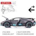 thumbnail image 3 of Maqueta de coche Bugatti Divo de aleación de zinc a escala 1/32 con sonido y luz, 3 of 5