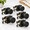 Privacy-6, variant on Matte Black Passage Door Knobs, 6 Pack, Interior Closet Door Handles