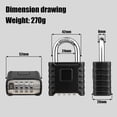 thumbnail image 2 of Candado de Combinación Resistente WEIHJMXG 4 dígitos 52 mm, 2 of 5