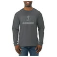 thumbnail image 2 of Wild Bobby Ford Shelby Diamond Grille Cobra Logo Men Long Sleeve Shirt, 2 of 6
