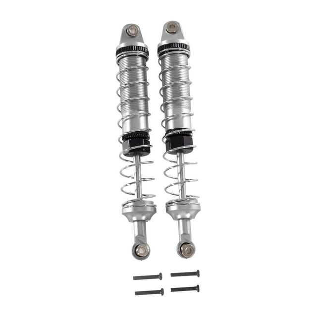 2 uds amortiguador de aceite amortiguador trasero RC aleación de aluminio 1/12 para Wltoys reemplazo de fácil instalación amortiguadores de camiones argén