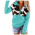 thumbnail image 3 of TAIAOJING Women's Crewneck Sweatshirt PolyesterLong SleeveCasual PolyesterLong SleeveCasual Women Pullover, 3 of 5
