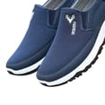 thumbnail image 4 of Zapatos Casuales para Hombre Transpirables Sin Cordones para Correr Y Deporte (40 Azul), 4 of 8