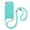 Mint, variant on Allytechgroup Crossbody Lanyard Strap Case For Apple iPhone 15, Ultra Slim Colorful Case for Women Girls, Non-Slip Shockproof Silicone Soft Cover Case for iPhone 15 - Mint