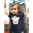 thumbnail image 2 of Cute Teddy Bear With Crown T-Shirt Infant -Image by Shutterstock,  6 Months, 2 of 4
