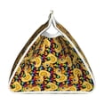 thumbnail image 3 of Lsque Cartoon Ducks Printed Long Tissue Box Cover Holder, Facial Paper Organizer Dispenser,Triangle with Bottom Belt, PVC Leather Decorative Organizer, 3 of 9